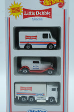 Load image into Gallery viewer, 1994 Hot Wheels Little Debbie Snacks Special Edition 3-Vehicle Set, Mattel, NIB