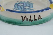 Load image into Gallery viewer, Vietri Italy Villa Serbelloni Grand Hotel Ceramic Ashtray 4.5 Inch
