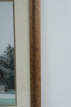 Load image into Gallery viewer, Don Campanelli 1986 Stone Mill Landscape Art Print Framed 35 x 29
