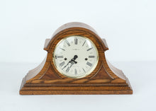 Load image into Gallery viewer, Howard Miller 613-102 Oak Yorkshire Mantel Clock – Westminster Chime, Key-Wind
