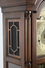 Load image into Gallery viewer, Howard Miller 61st Anniversary Grandfather Clock – Traditional Cherry Wood Longcase Clock