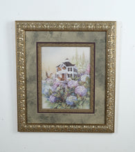 Load image into Gallery viewer, “Hydrangea Haven” by Lena Liu – Signed & Numbered Print in Ornate Frame