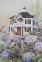 Load image into Gallery viewer, “Hydrangea Haven” by Lena Liu – Signed & Numbered Print in Ornate Frame