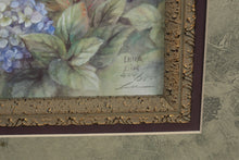 Load image into Gallery viewer, “Hydrangea Haven” by Lena Liu – Signed & Numbered Print in Ornate Frame