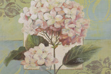 Load image into Gallery viewer, Hydrangeas on Green Framed Art - Pinto