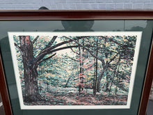 Load image into Gallery viewer, Raymond M. Byram The Light Under the Boughs Limited Edition Framed Art Print