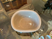 Load image into Gallery viewer, Jugtown Pottery Handcrafted Stoneware Oval Serving Bowl – Vintage North Carolina Studio Pottery (9” x 8” x 3”)