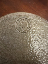 Load image into Gallery viewer, Jugtown Pottery Handcrafted Stoneware Jug with Stopper – Vintage North Carolina Studio Pottery (7” Round x 10” Tall)