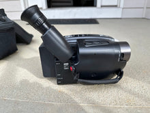 Load image into Gallery viewer, JVC GR-AXM300 Compact VHS Camcorder Bundle – 44x Zoom w/ Ambico Battery, Case & Manual (Untested)