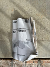 Load image into Gallery viewer, JVC GR-AXM300 Compact VHS Camcorder Bundle – 44x Zoom w/ Ambico Battery, Case & Manual (Untested)