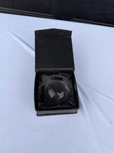 Load image into Gallery viewer, Durham Bulls Glass Baseball Paperweight with Original Box 5.5 Inch