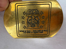Load image into Gallery viewer, REMO Travis Air Force Base Solid Brass Belt Buckle 1980