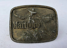 Load image into Gallery viewer, Marlboro Solid Brass Belt Buckle Philip Morris 1975