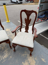 Load image into Gallery viewer, Set of 6 Dianna Traditional Carved Wood Dining Chairs