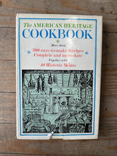 Load image into Gallery viewer, The American Heritage Cookbook Classic American Cooking History Hardcover