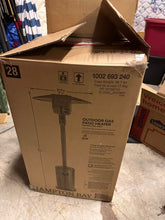 Load image into Gallery viewer, Hampton Bay 48000 BTU Stainless Steel Propane Patio Heater New Open Box