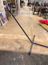 Load image into Gallery viewer, Freestanding Metal Hammock Stand Frame Outdoor Patio Garden Dark Gray