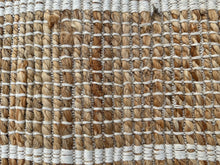 Load image into Gallery viewer, Pottery Barn Nayomi Natural Fiber Rug Handloom Woven Jute Cotton 9 x 12
