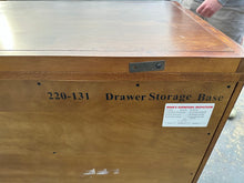 Load image into Gallery viewer, Carved Burlwood-Style Storage Credenza with Dovetailed Drawers