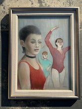 Load image into Gallery viewer, William S. Milton Original Ballet Dancers Figurative Painting Framed Signed Artwork