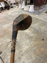 Load image into Gallery viewer, Antique Hickory Shaft Golf Clubs Wood Driver and Iron 2 Piece Lot