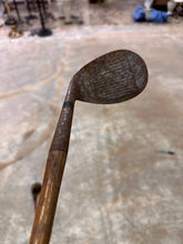 Load image into Gallery viewer, Antique Hickory Shaft Golf Clubs Wood Driver and Iron 2 Piece Lot