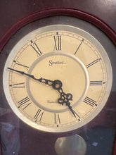 Load image into Gallery viewer, Stratford “Westminster” Wall Clock – Traditional Regulator Style Pendulum Clock, Wood Case