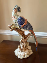 Load image into Gallery viewer, Mottahedeh “Brighton Pavilion Birds” Porcelain Figurines – Colonial Williamsburg, Pair, 1998