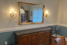 Load image into Gallery viewer, Large Rococo Style Gold Gilt Ornate Wall Mirror, French Revival