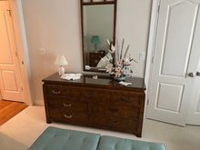 Load image into Gallery viewer, Century Furniture Chin Hua Dresser by Raymond K. Sobota with Mirror and Glass Top