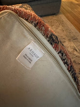 Load image into Gallery viewer, Arhaus Vintage Inspired Upholstered Pouf Ottoman Set of Four 18 Inch