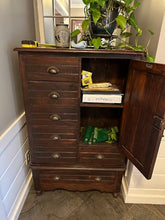 Load image into Gallery viewer, Bassett Old World Style Chifforobe Storage Cabinet 61 Inch