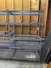 Load image into Gallery viewer, Heavy Duty Industrial Metal Garage Shelving Unit with Wire Shelves