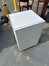 Load image into Gallery viewer, White Rolling Sewing Craft Work Cart with Drawer and Cabinet Storage