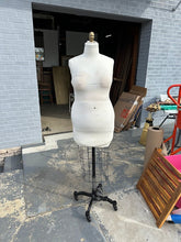 Load image into Gallery viewer, Female Dress Form Mannequin on Rolling Adjustable Stand