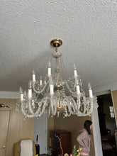 Load image into Gallery viewer, The Cavendish Manor Crystal Chandelier – 12-Light – 30" Round x 26.5" Tall