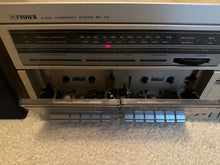 Load image into Gallery viewer, Fisher MC-712 Audio Component System w Speakers Turntable Dual Cassette Tested