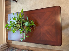 Load image into Gallery viewer, Traditional Cherry Wood Coffee Table with Lower Shelf and Curved Legs
