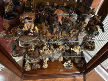 Load image into Gallery viewer, Boyds Bears Resin Figurine Collection Large Lot Display Case Full Set