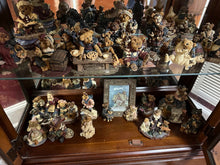 Load image into Gallery viewer, Boyds Bears Resin Figurine Collection Large Lot Display Case Full Set