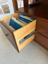 Load image into Gallery viewer, Ethan Allen Elements Sienna Wood Credenza Media Console Storage Cabinet