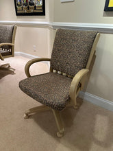 Load image into Gallery viewer, Chromcraft Postmodern Dining Table with 6 Swivel Chairs