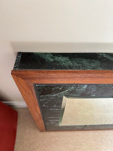 Load image into Gallery viewer, Sue Pirtle 180 Degree Functional Artwork Mirror Wood Marble Frame