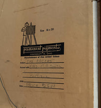 Load image into Gallery viewer, Vintage Sailboat Oil Painting The Racers Mrs MA Smith Seascape Framed Art