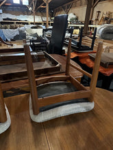 Load image into Gallery viewer, Danish Modern Teak Dining Set Extension Table with Leaf and 6 Chairs