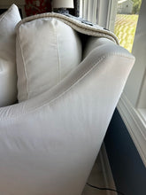 Load image into Gallery viewer, 92 Inch Contemporary Upholstered Sofa Linen Fabric Deep Seat