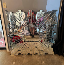 Load image into Gallery viewer, Starburst Panel Mirror – 46" Square