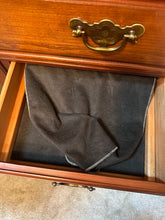 Load image into Gallery viewer, Pennsylvania House Solid Cherry Hutch and Sideboard with Leaded Glass Doors