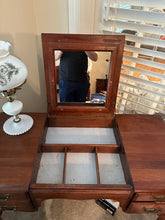 Load image into Gallery viewer, Pennsylvania House Solid Wood Vanity Desk with Lift Mirror
