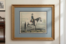 Load image into Gallery viewer, 1876 Robert E Lee Monument Association Horseback Print Framed Old World Prints
